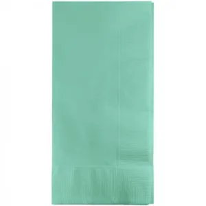 50 Pack Fresh Mint Green Dinner Napkins - 40cm