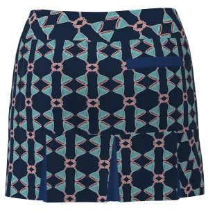 AB SPORT Women's Martini Print Back Pleat Golf Skirt - MART4MN