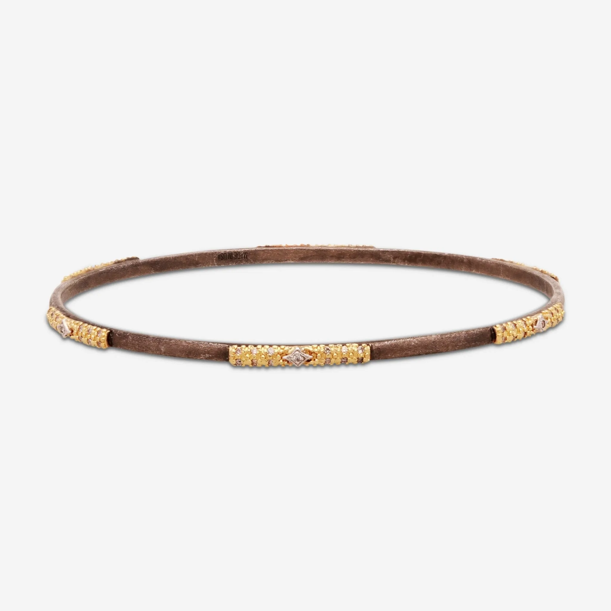 Armenta Old World 18K Gold & Grey Sterling Silver Bracelet 16383