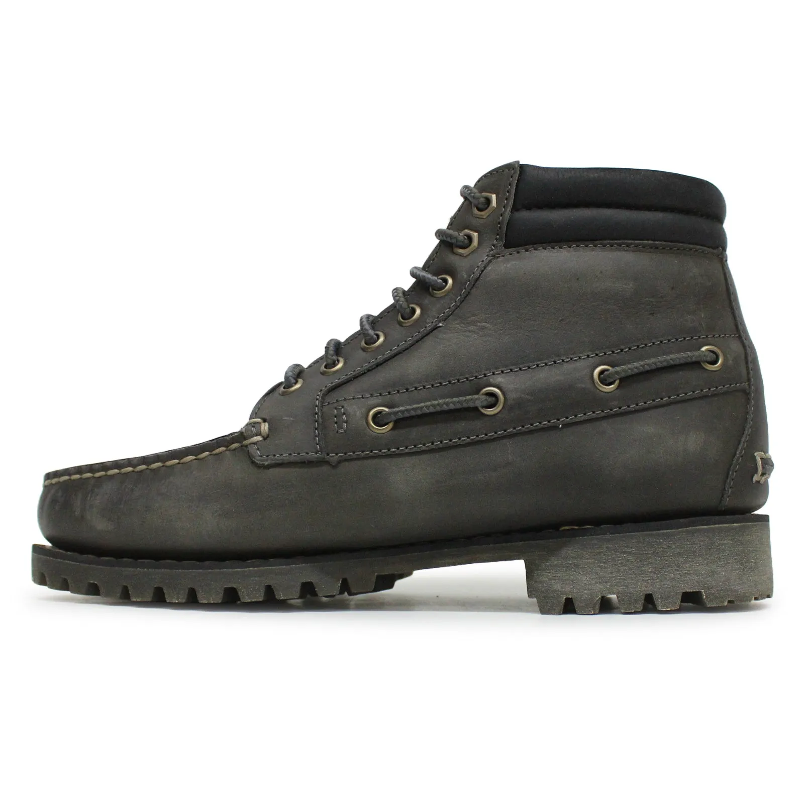 Authentic Mid Full Grain Leather Men's Ankle Boots - UK 9 - US 9.5 Men - EU 43.5