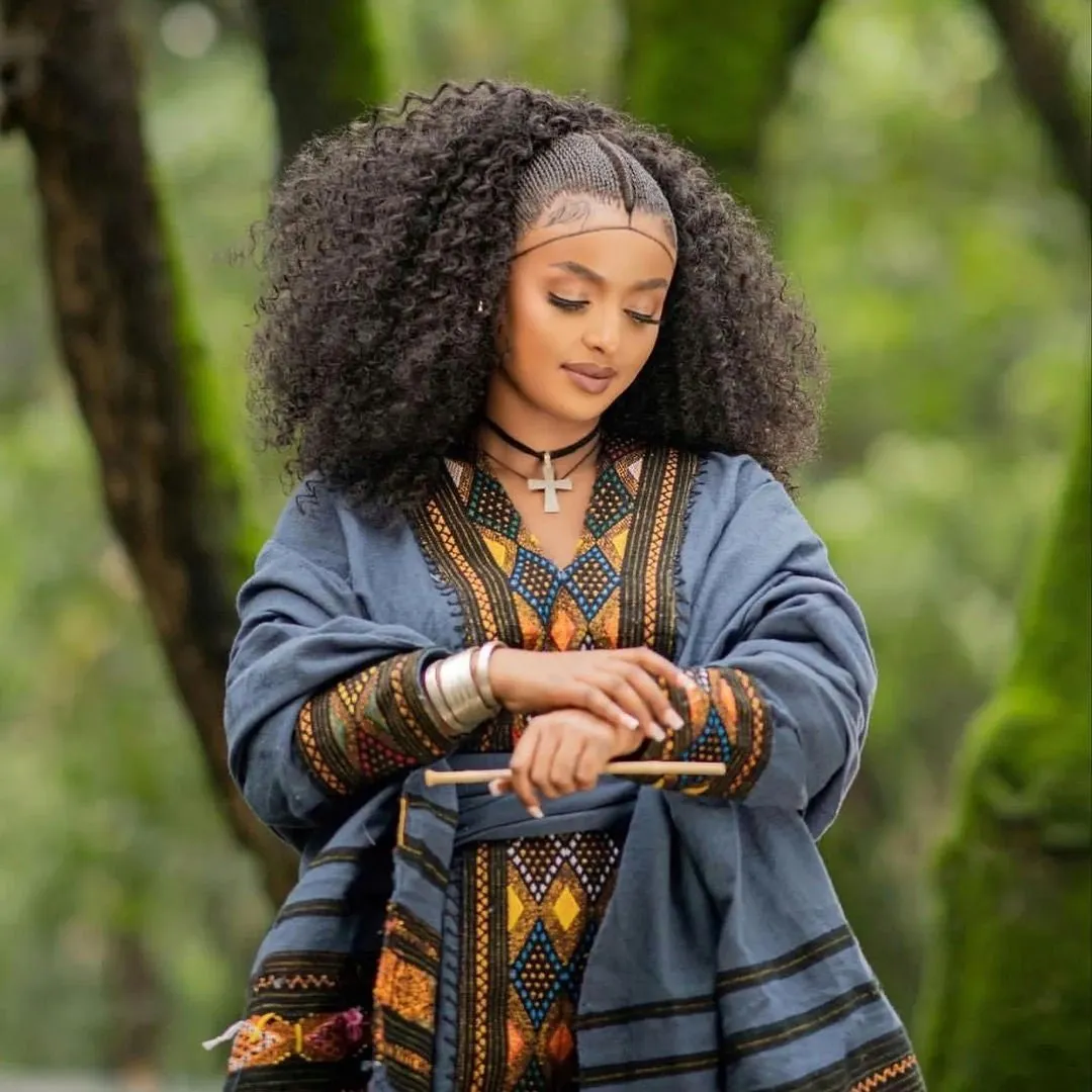 Beautiful Raya Dress Habesha Dress Handwoven Habesha Kemis Modern Traditional Dress Eritrean Dress