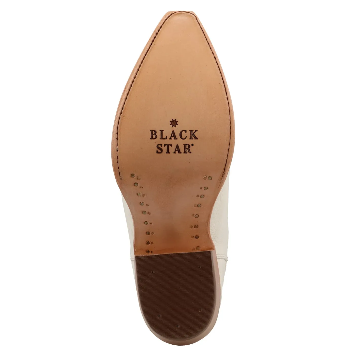 Black Star Women's Lillian Frost White Booties WBSN028