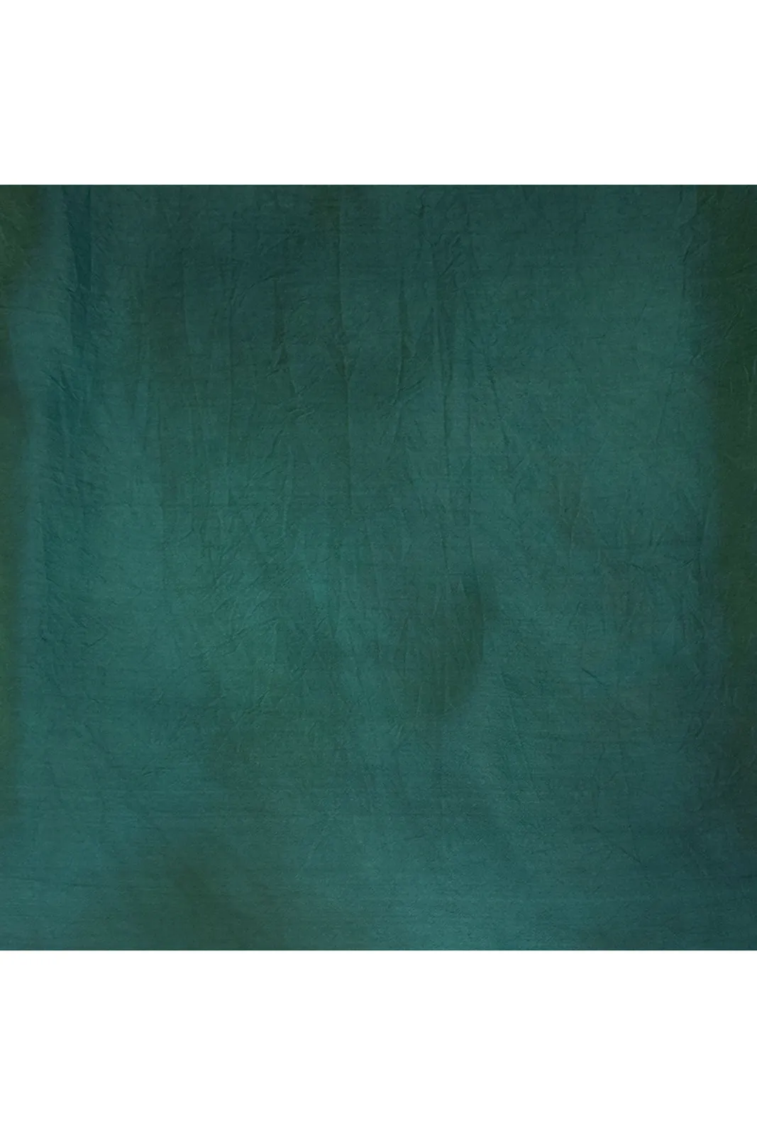 Bottle Green Plain Chiffon Tissue Saree