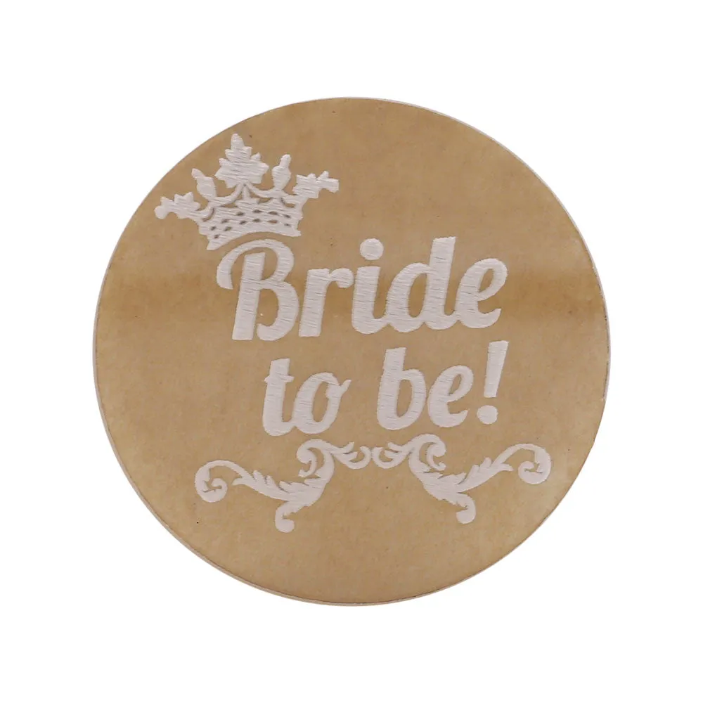 Bride To Be Fondant Decorating Stamp Plastic