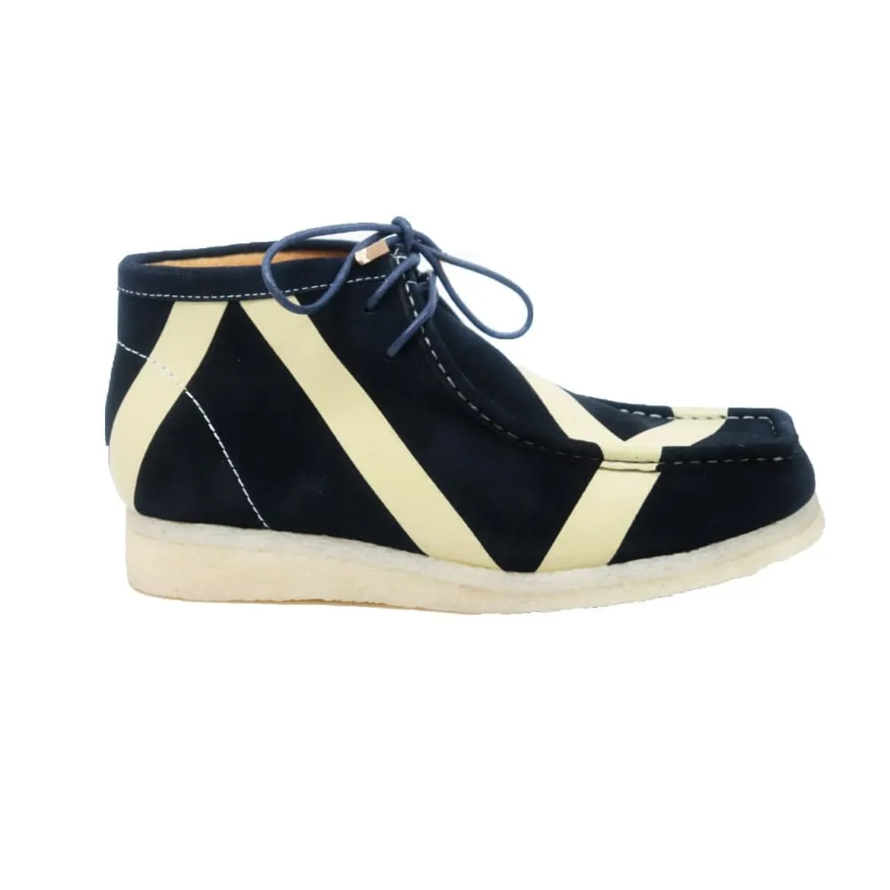 British Walkers Walker Stripe Men's Multi Color Wallabee Boots