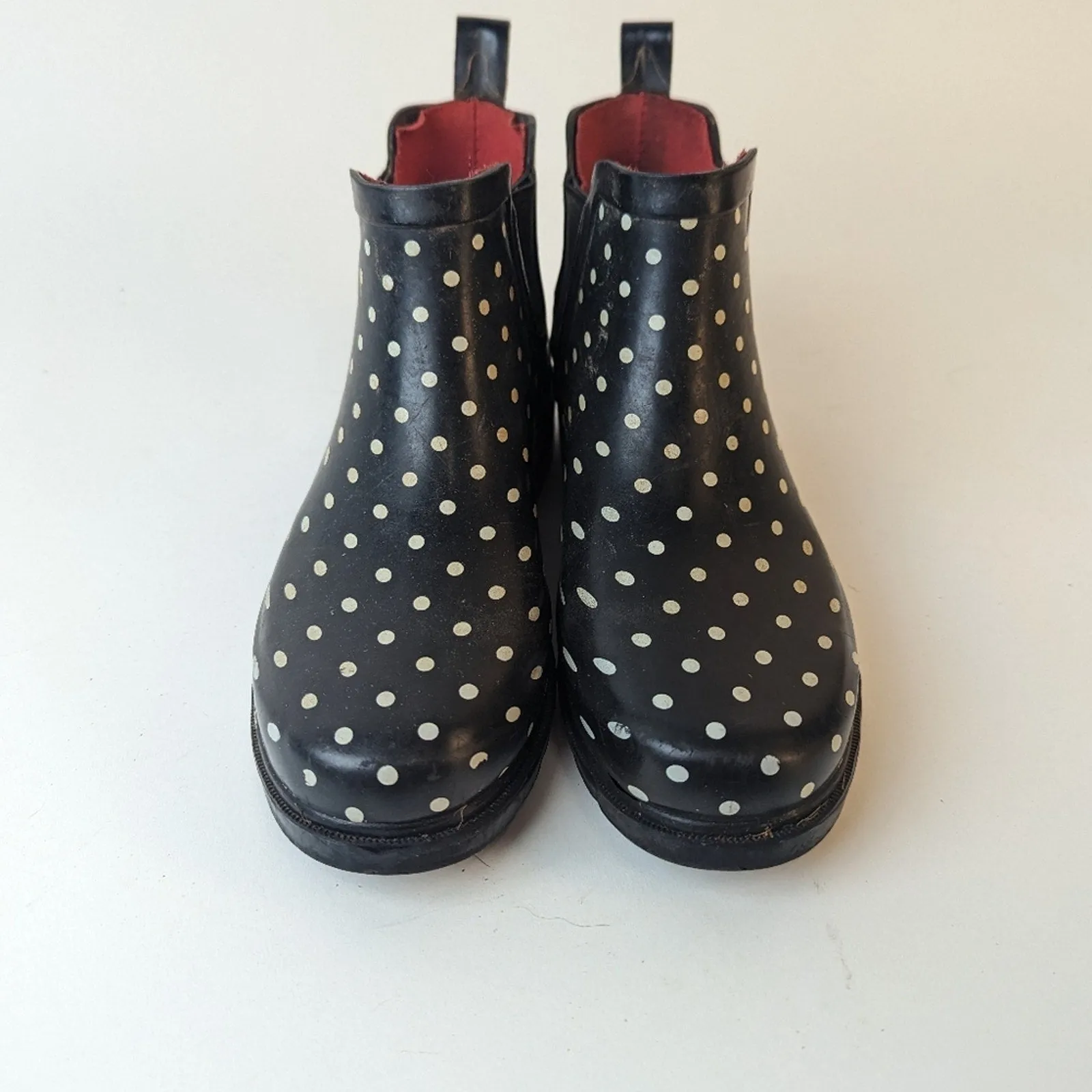 Capelli New York Polka Dot Rain Booties - 8