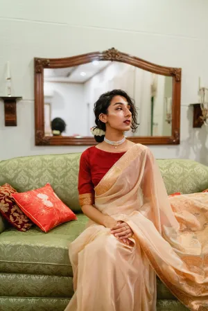 Chiffon Silk Banarsi - Opal