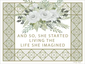 CIN1650 - Living the Life She Imagined - 16x12