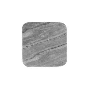 Coaster Collective Square Marble Coaster 10cm Charcoal