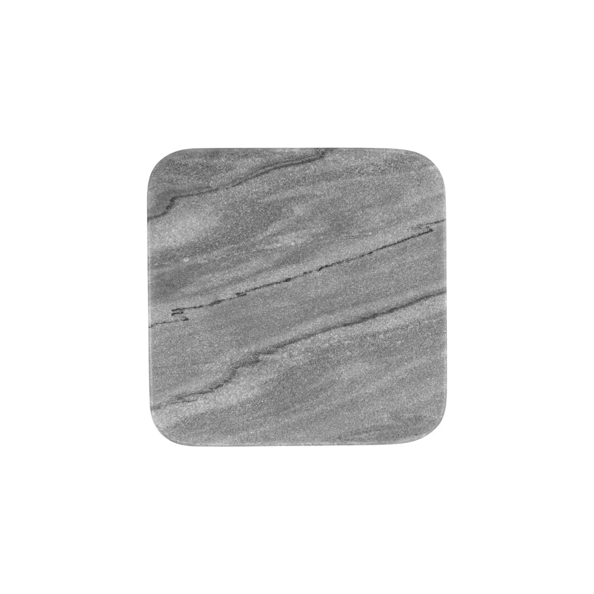 Coaster Collective Square Marble Coaster 10cm Charcoal