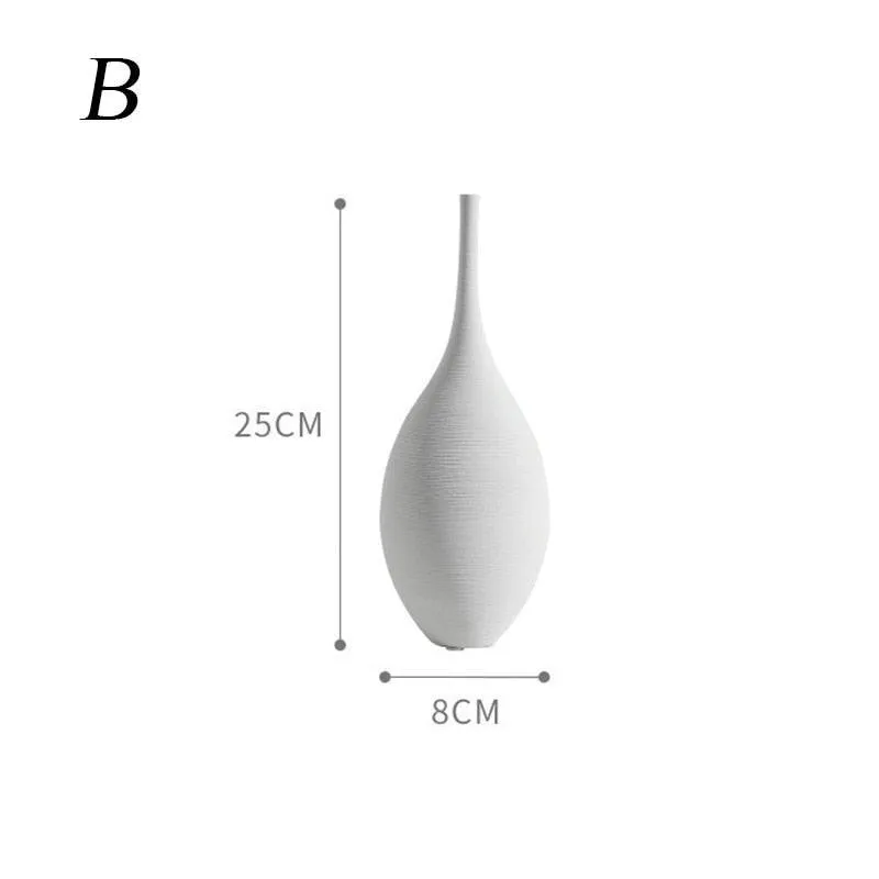 Contemporary Monochrome Vase for Stylish Home Decor