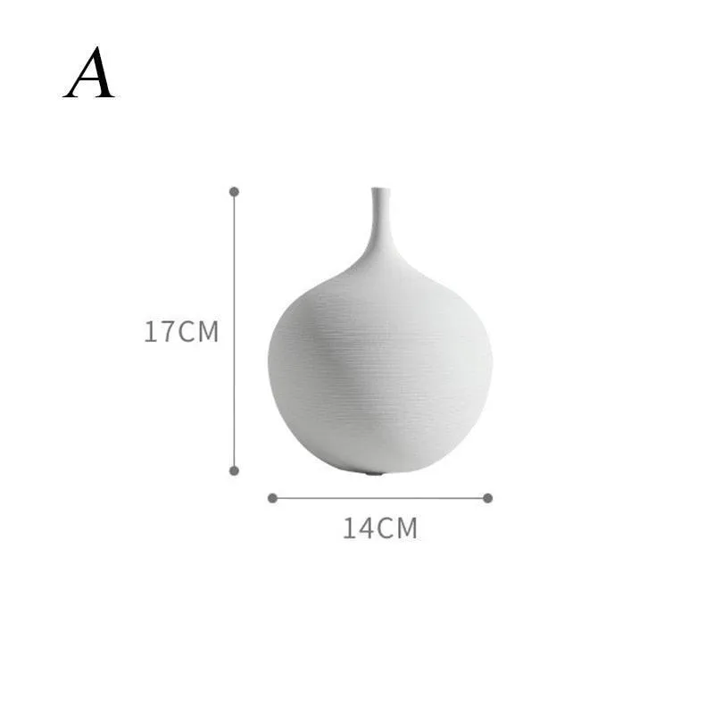 Contemporary Monochrome Vase for Stylish Home Decor
