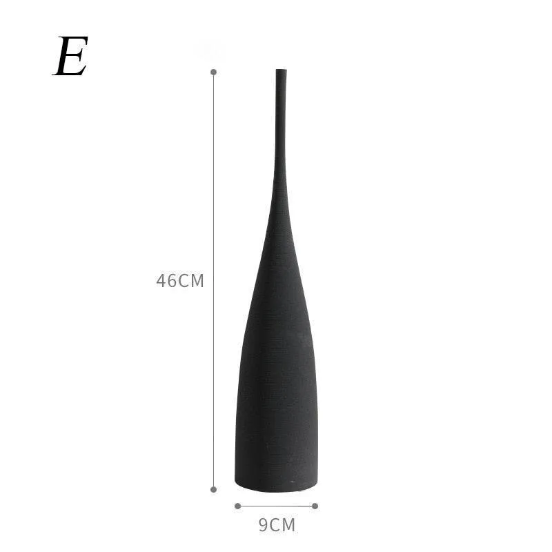 Contemporary Monochrome Vase for Stylish Home Decor