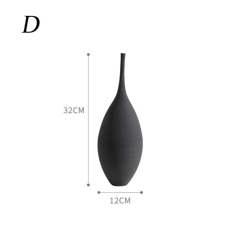 Contemporary Monochrome Vase for Stylish Home Decor