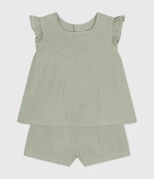Cotton Gauze Short Set