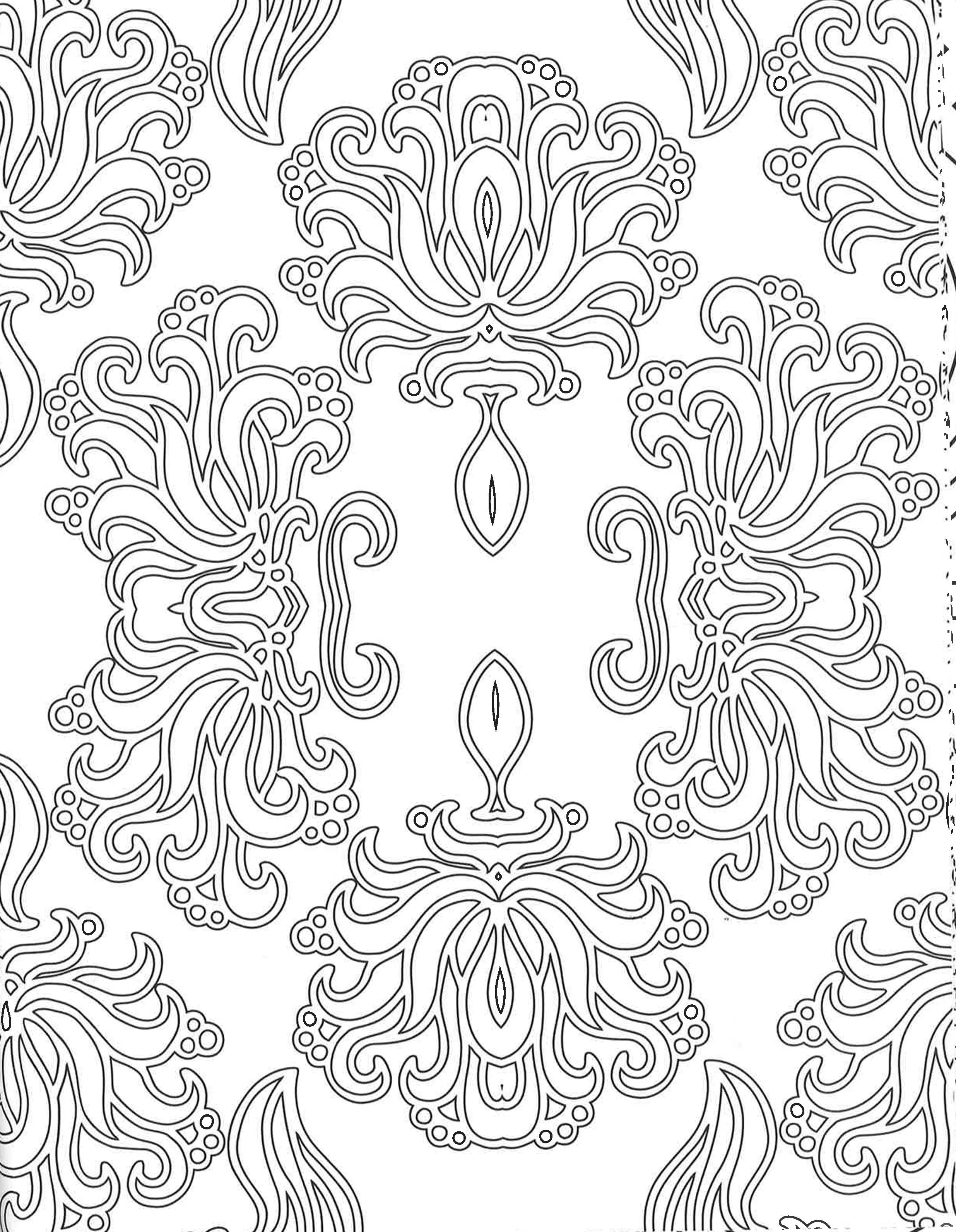 Creative Escapes Coloring Book: Art Deco Designs