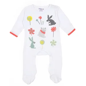 Cuddle Unisex Comfy Sleep Suit with Booties