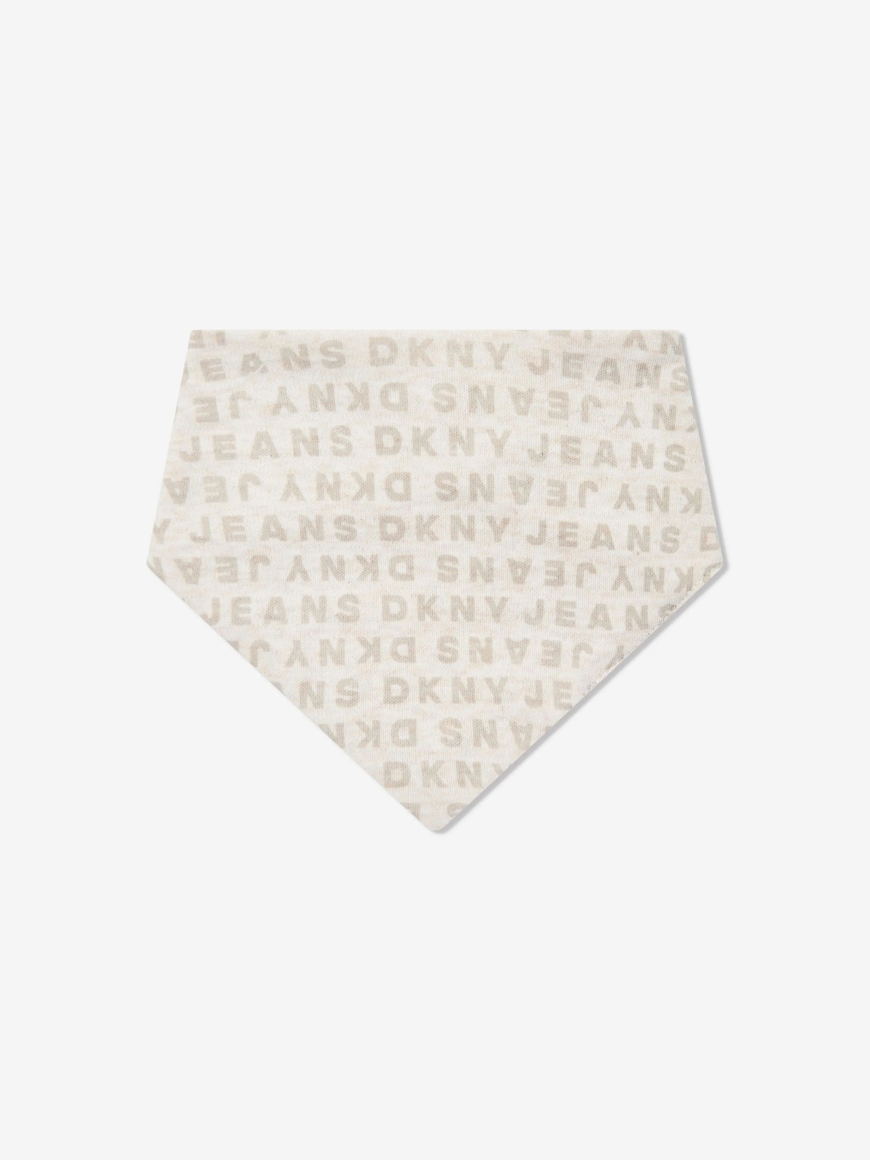 DKNY Baby Bibs and Socks Set in Beige