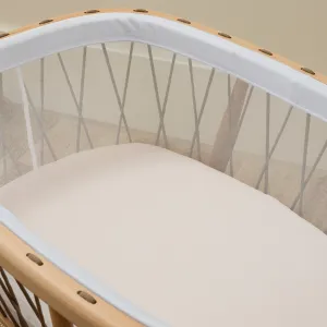 Eden Cotton - Marshmallow Bassinet Fitted Sheet