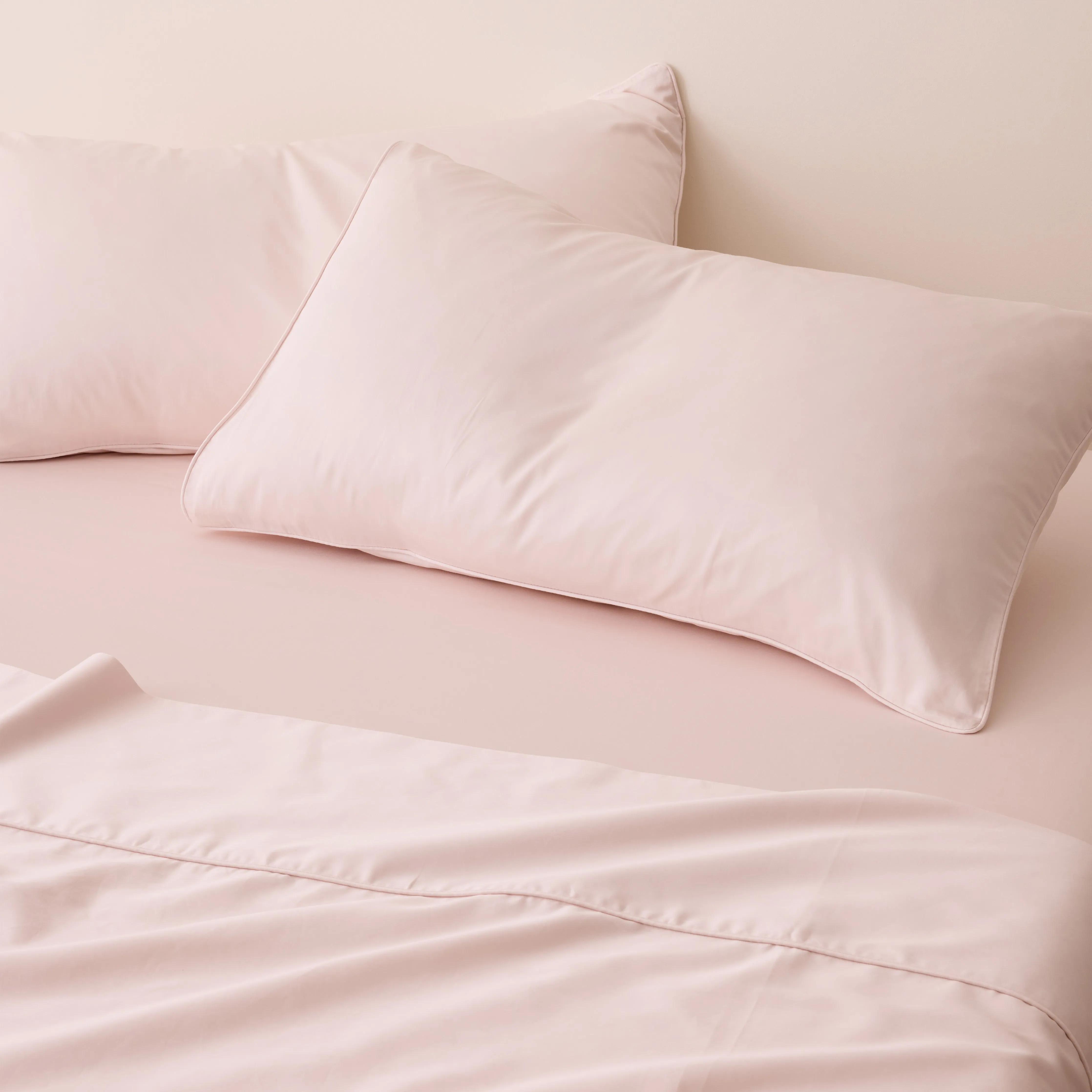 Eden Cotton - Marshmallow Pillowcases