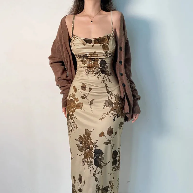 Elegant Floral Boho dress