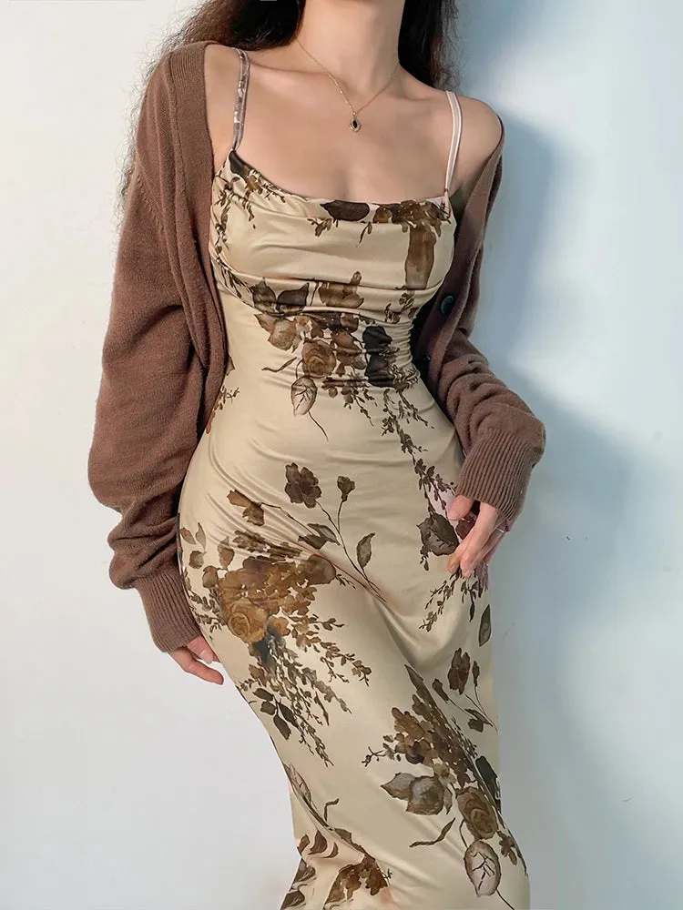 Elegant Floral Boho dress