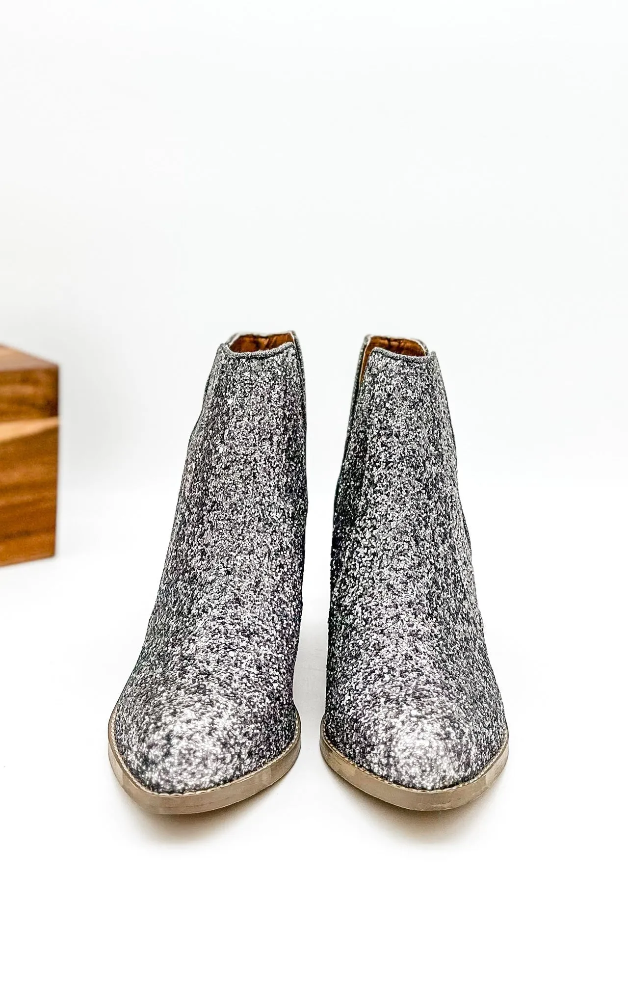 Fiera Booties in Pewter by Not Rated