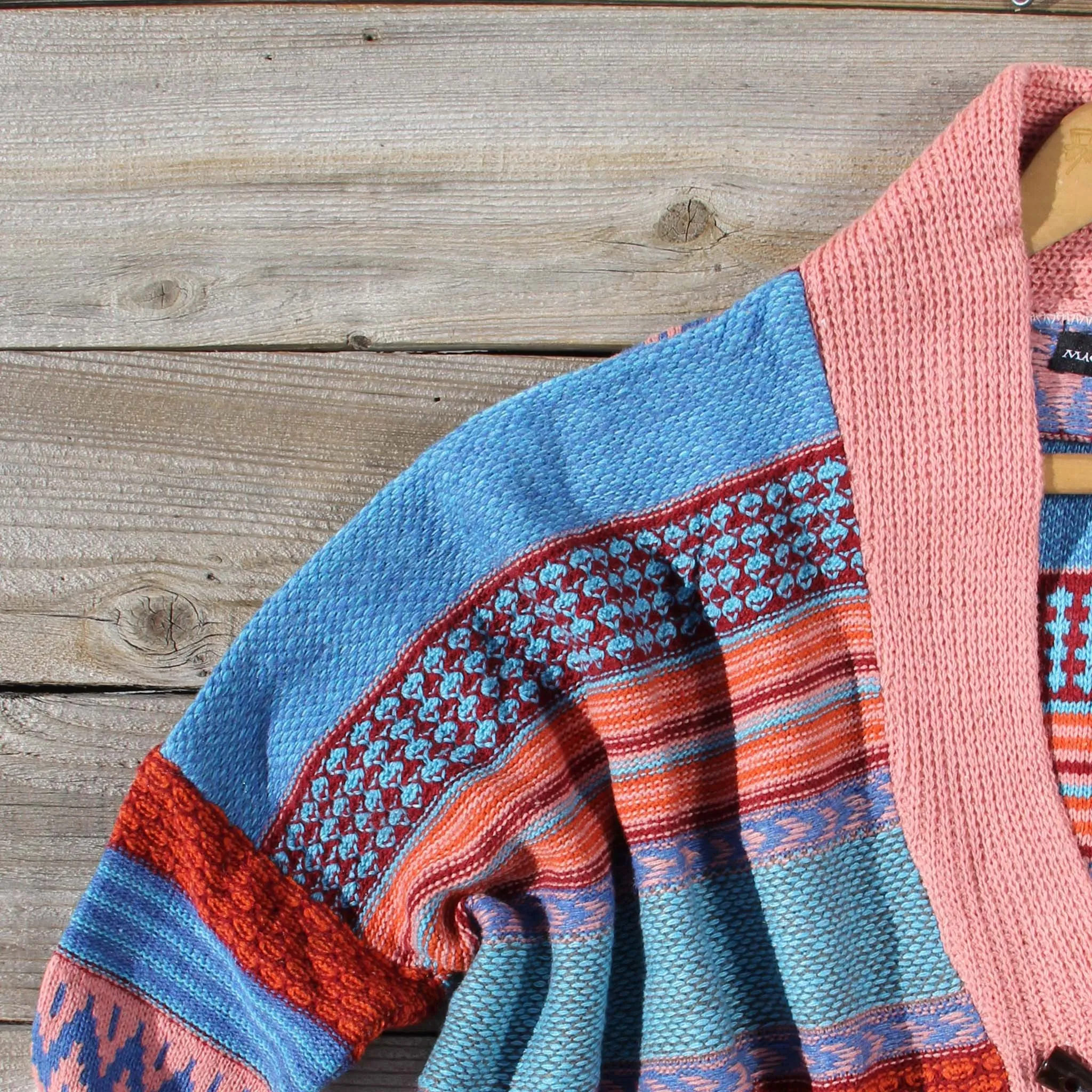 Fireside Autumn Knit Sweater in Pink