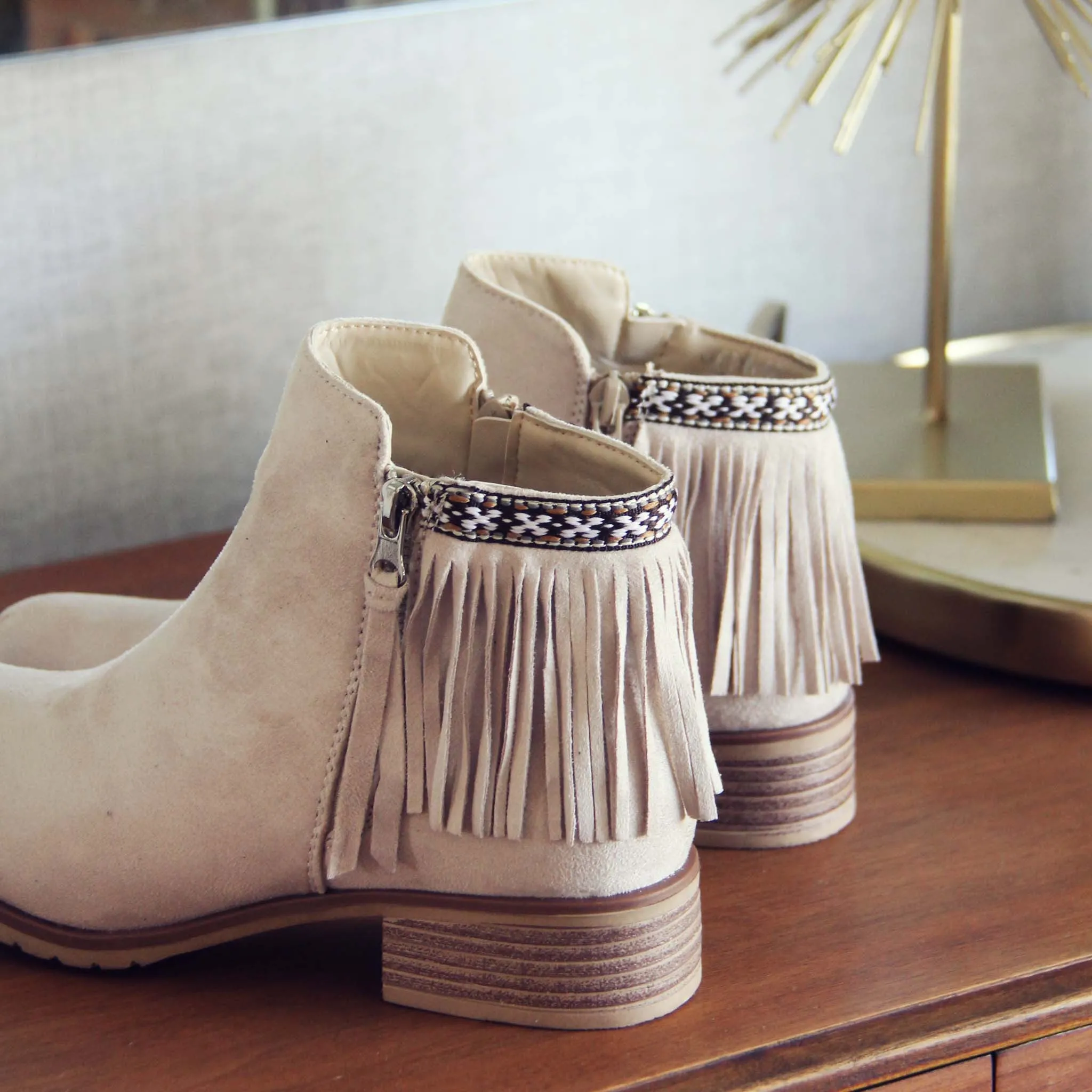 Folk Town Booties