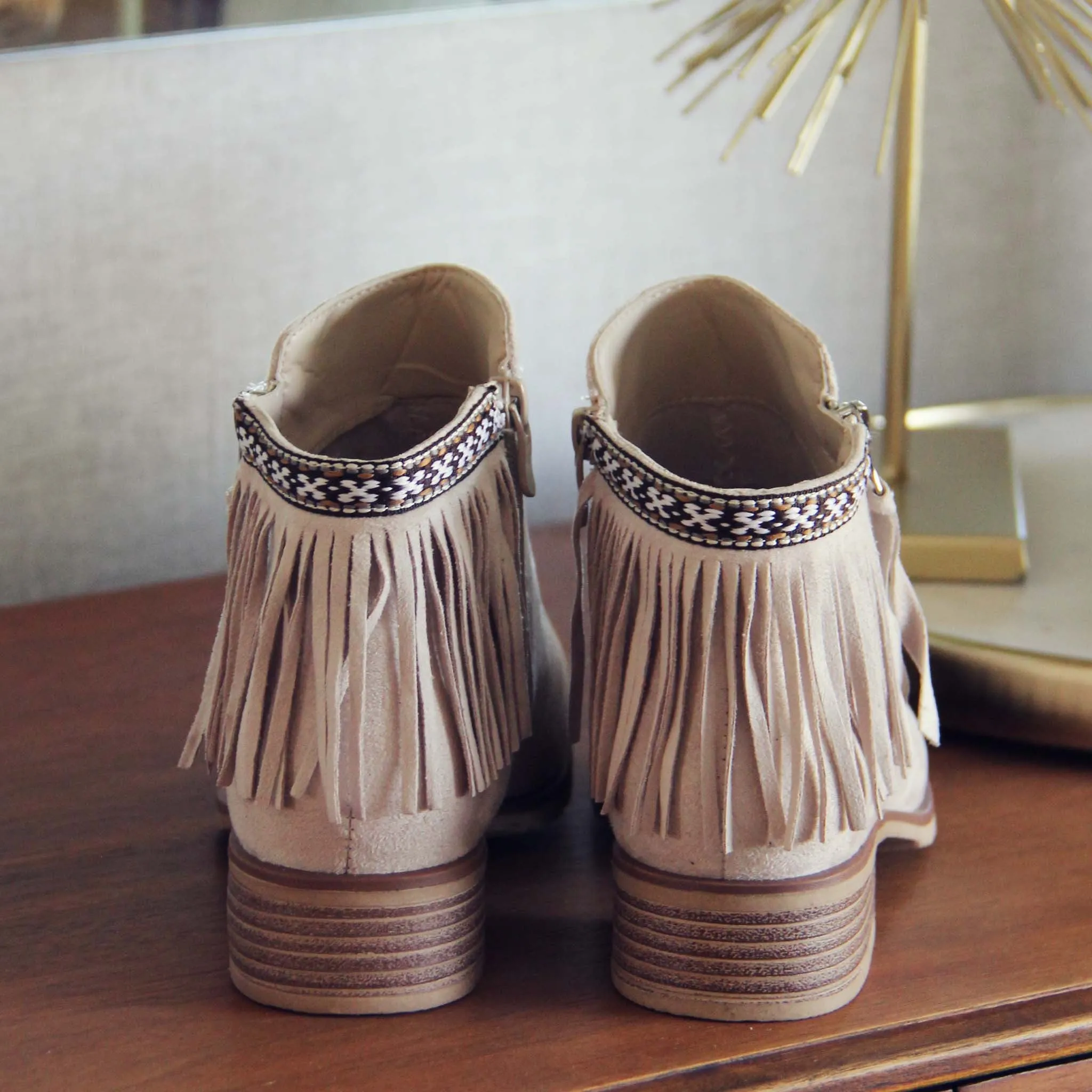 Folk Town Booties