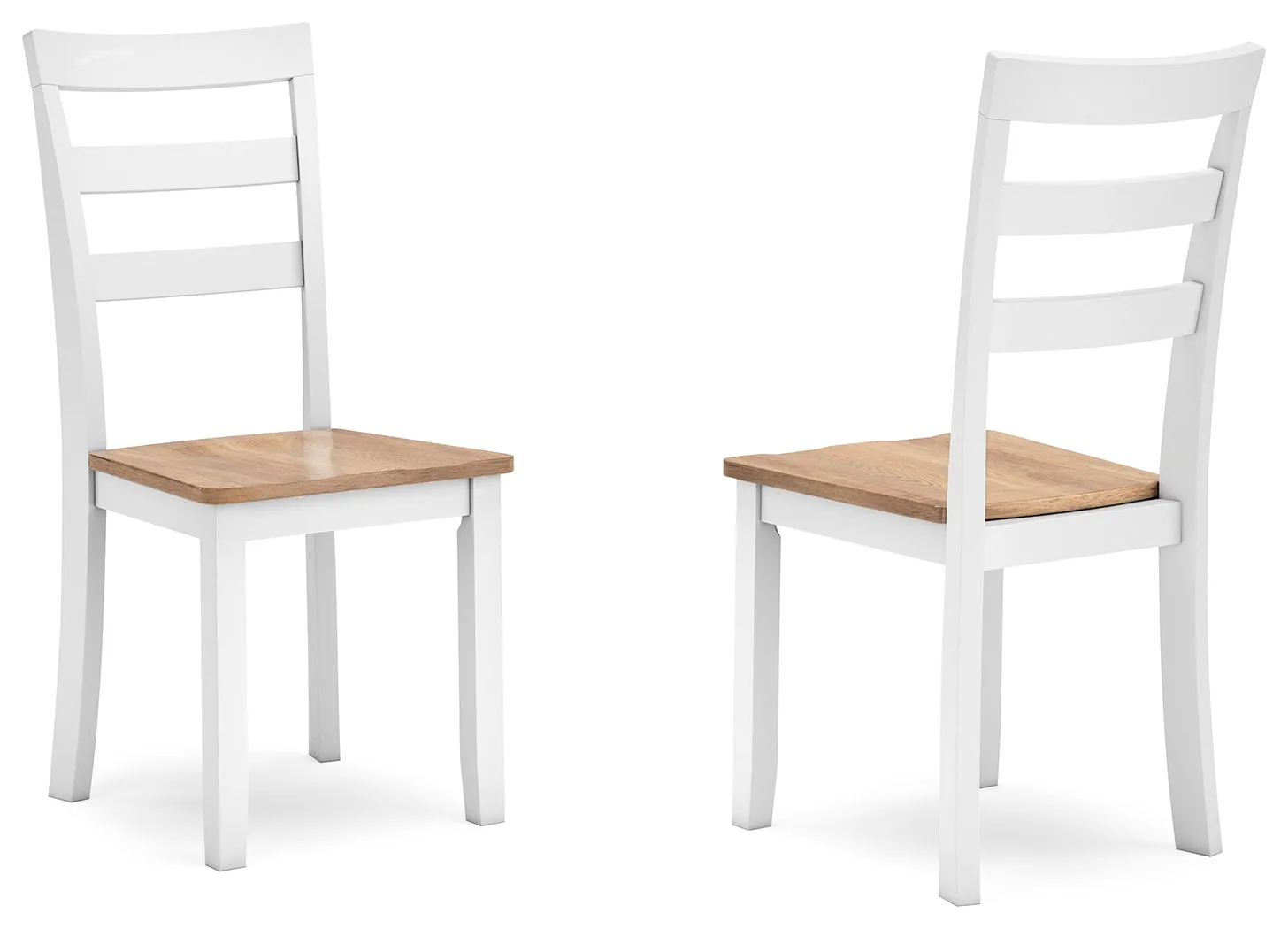 Gesthaven Dining Table and 2 Chairs in Natural/White