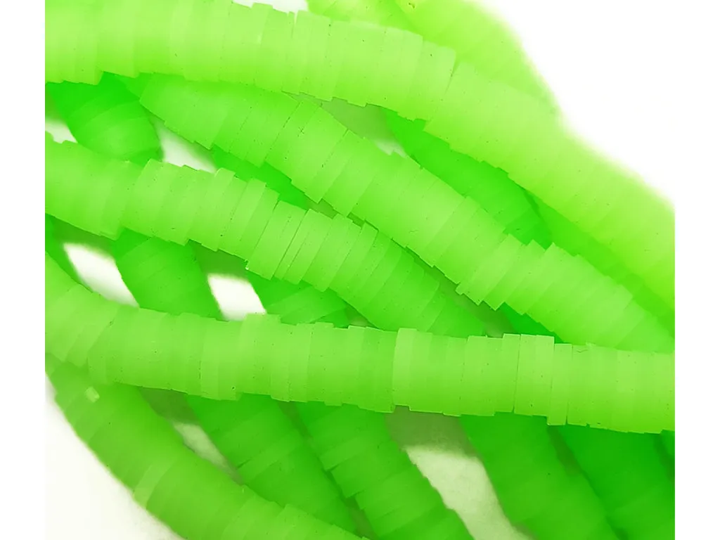 Green Fluoroscent Rubber Beads