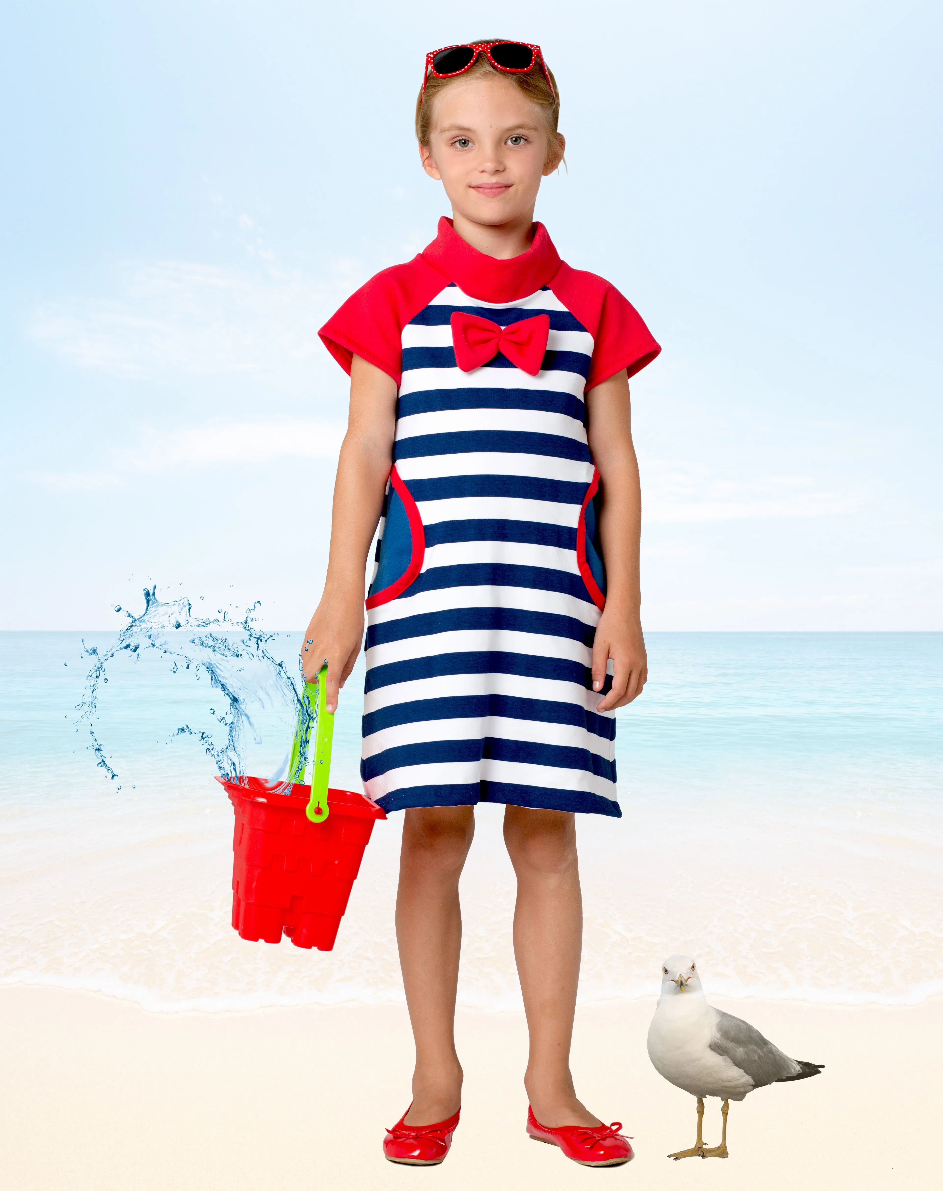HEIDI - Girls Dress Patterns - Stretch