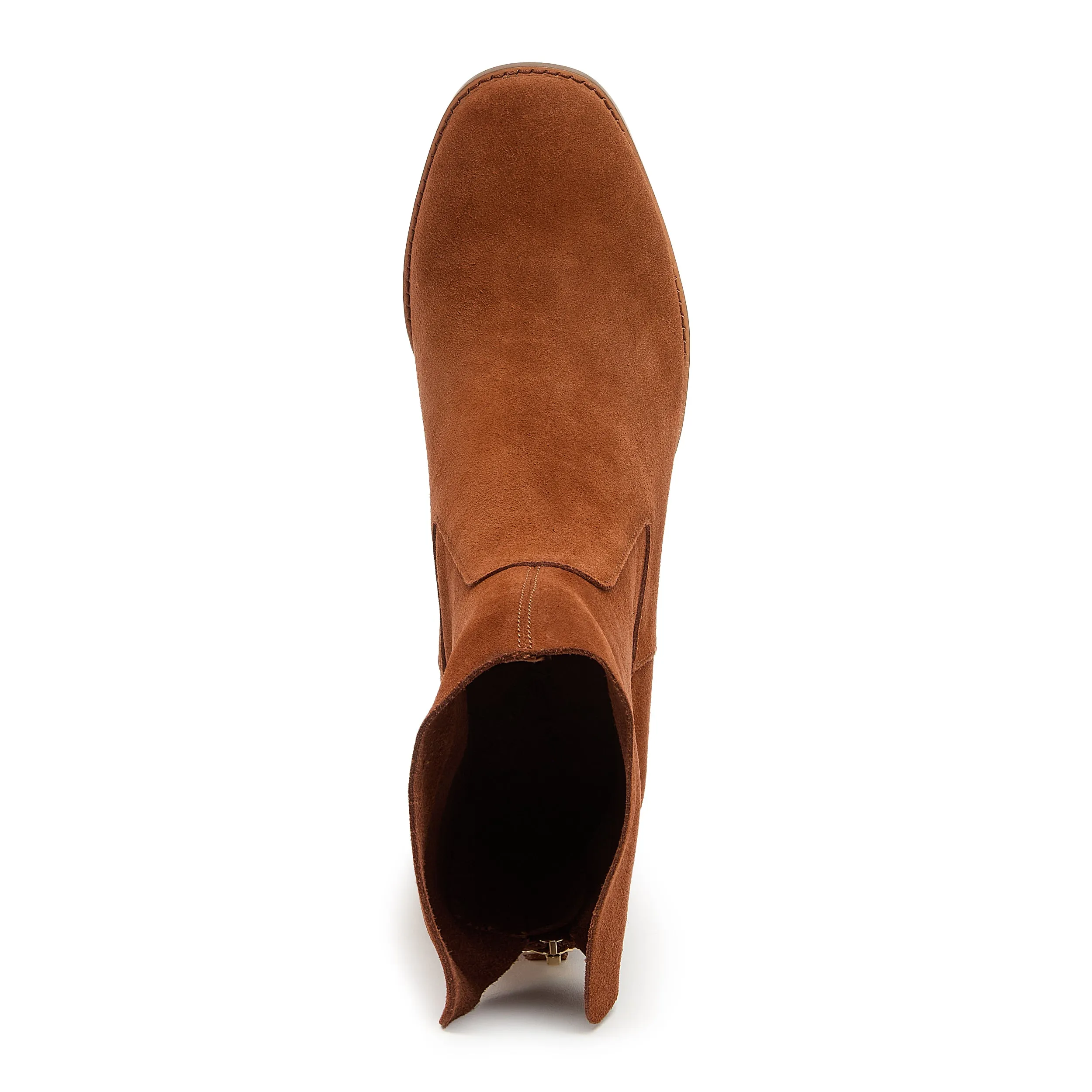 Island Hickory Suede Booties