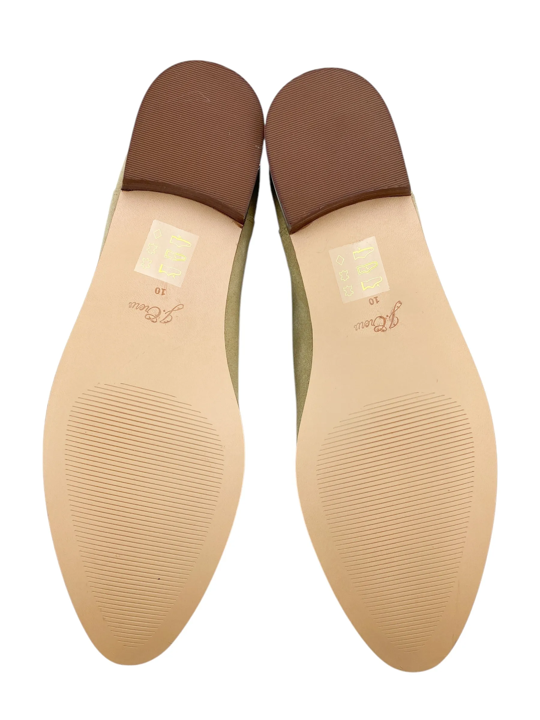 J. Crew Women's Suede Chelsea Ankle Boots Tan Size 10