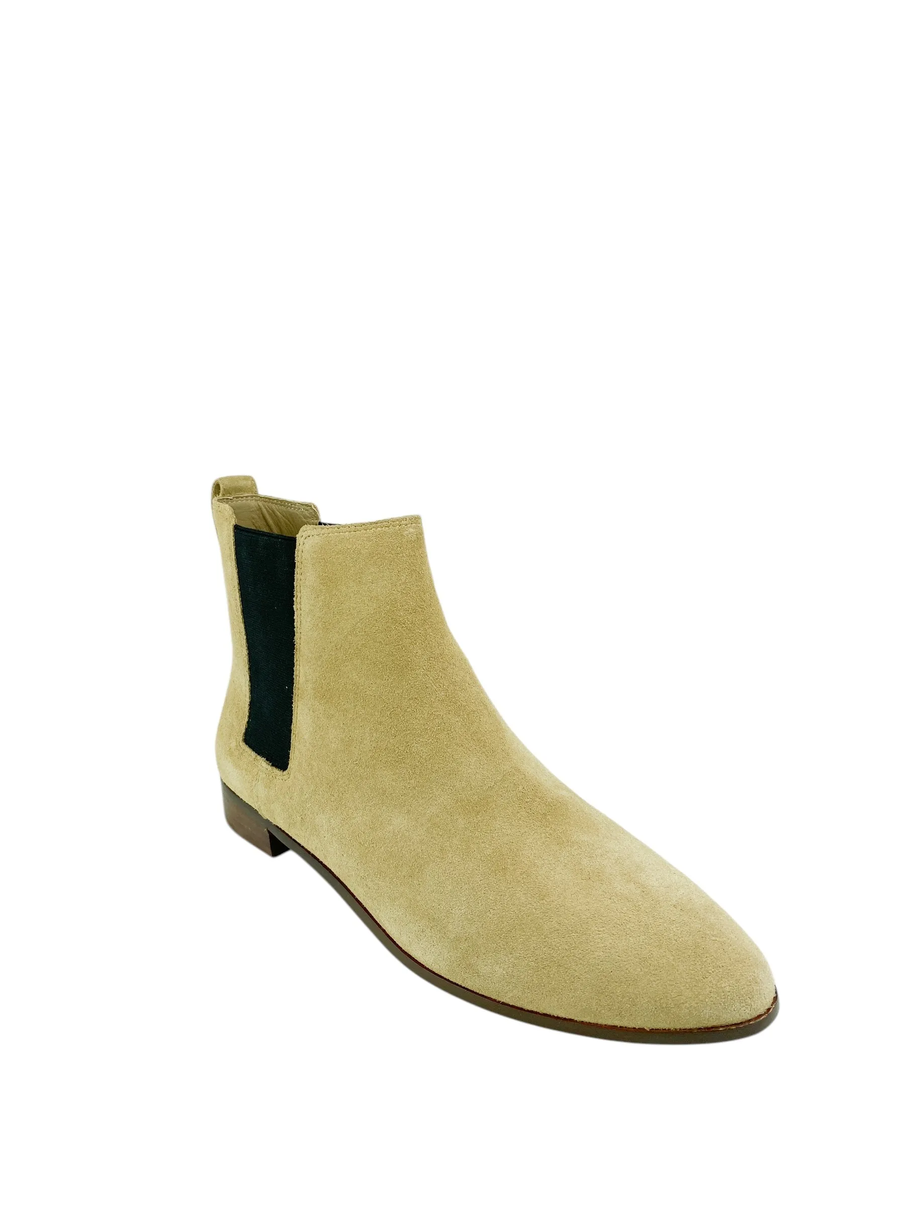 J. Crew Women's Suede Chelsea Ankle Boots Tan Size 10