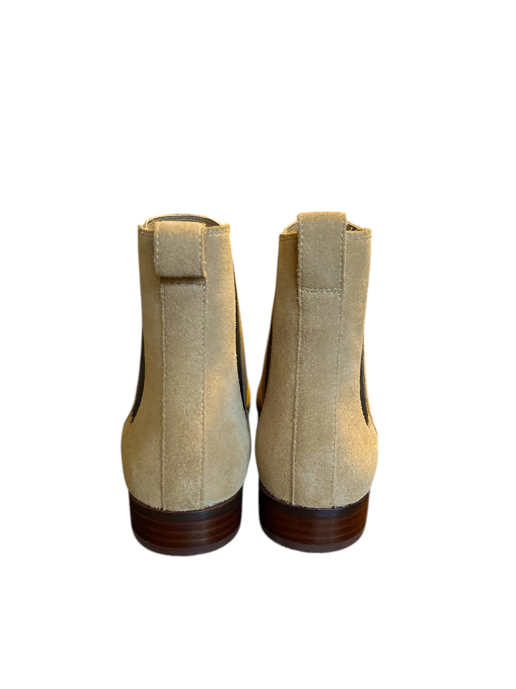 J. Crew Women's Suede Chelsea Ankle Boots Tan Size 10