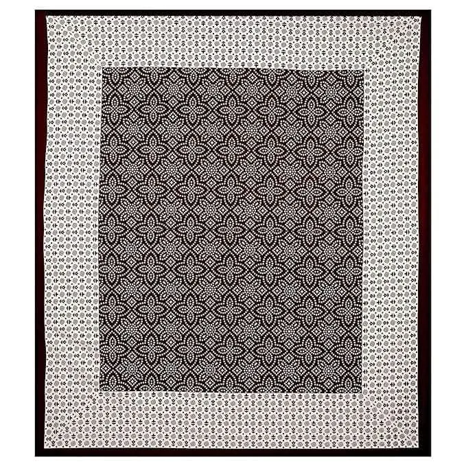 Jaipuri 100% Cotton Jaipuri Traditional sanganeri printed Bedsheet with two pillow covers