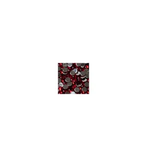 Magnetic Rhinestone Round Red Large 100 pcs