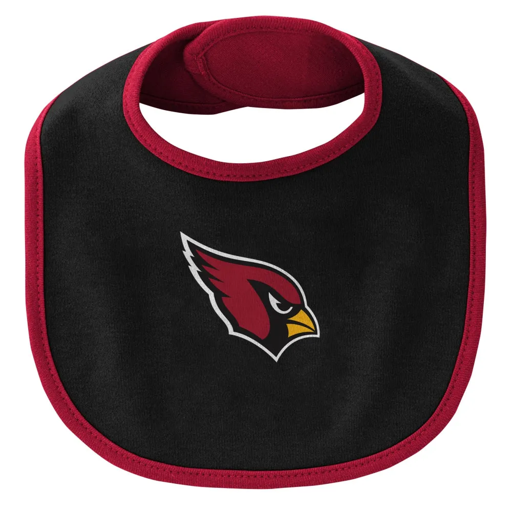 NFL Arizona Cardinals Infant Outerstuff Little Champ Bib & Bootie Onesie Set