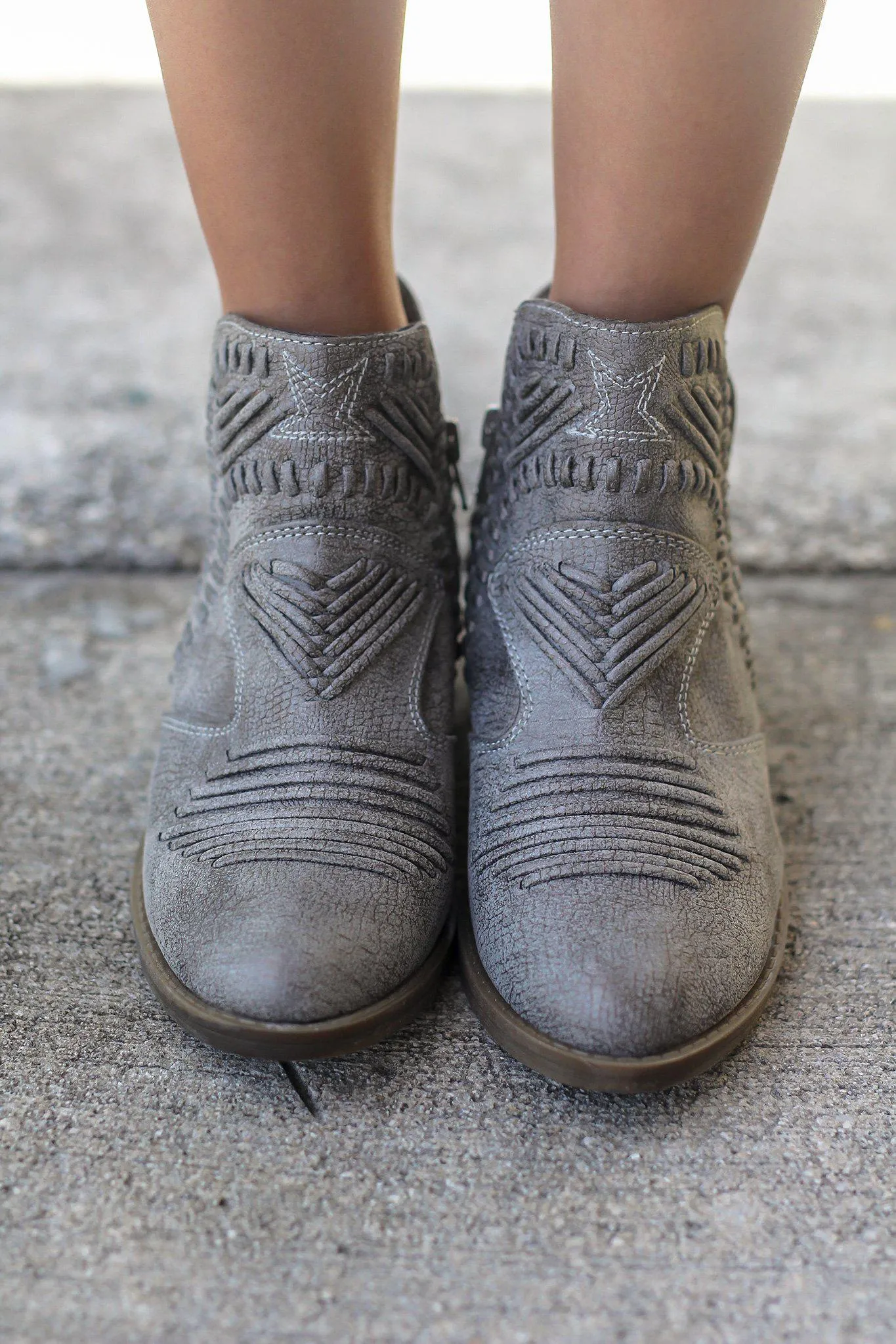Nosara Gray Booties