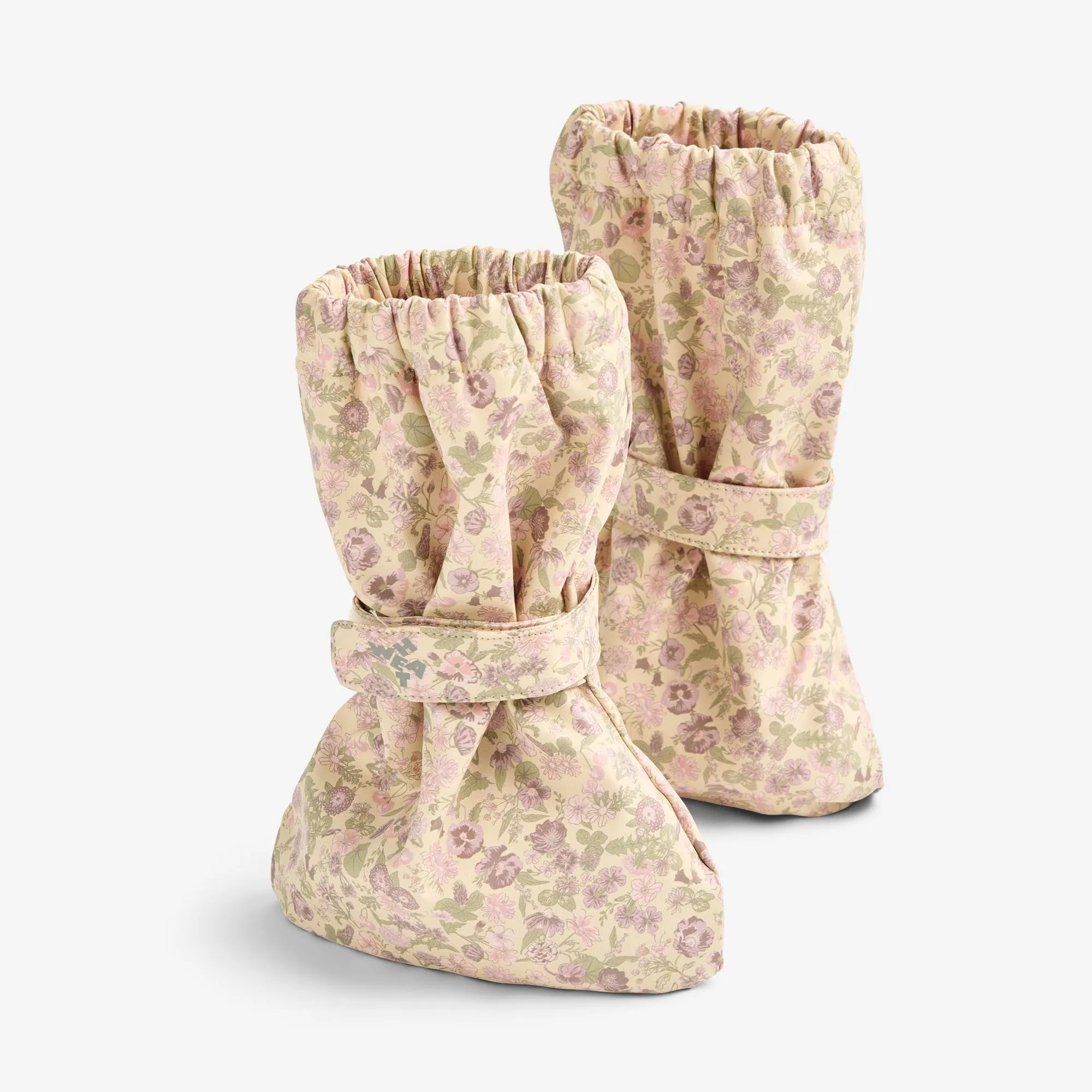 Rain Booties Como - rose flower field