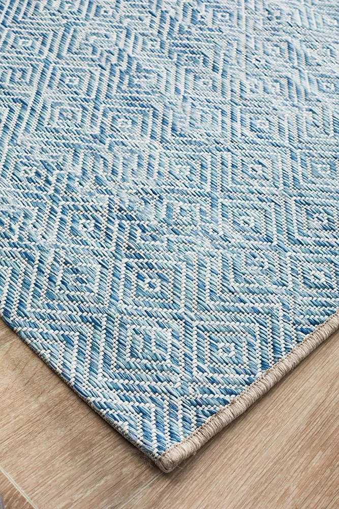 Rug Culture Terrace 5500 Blue Runner Rug