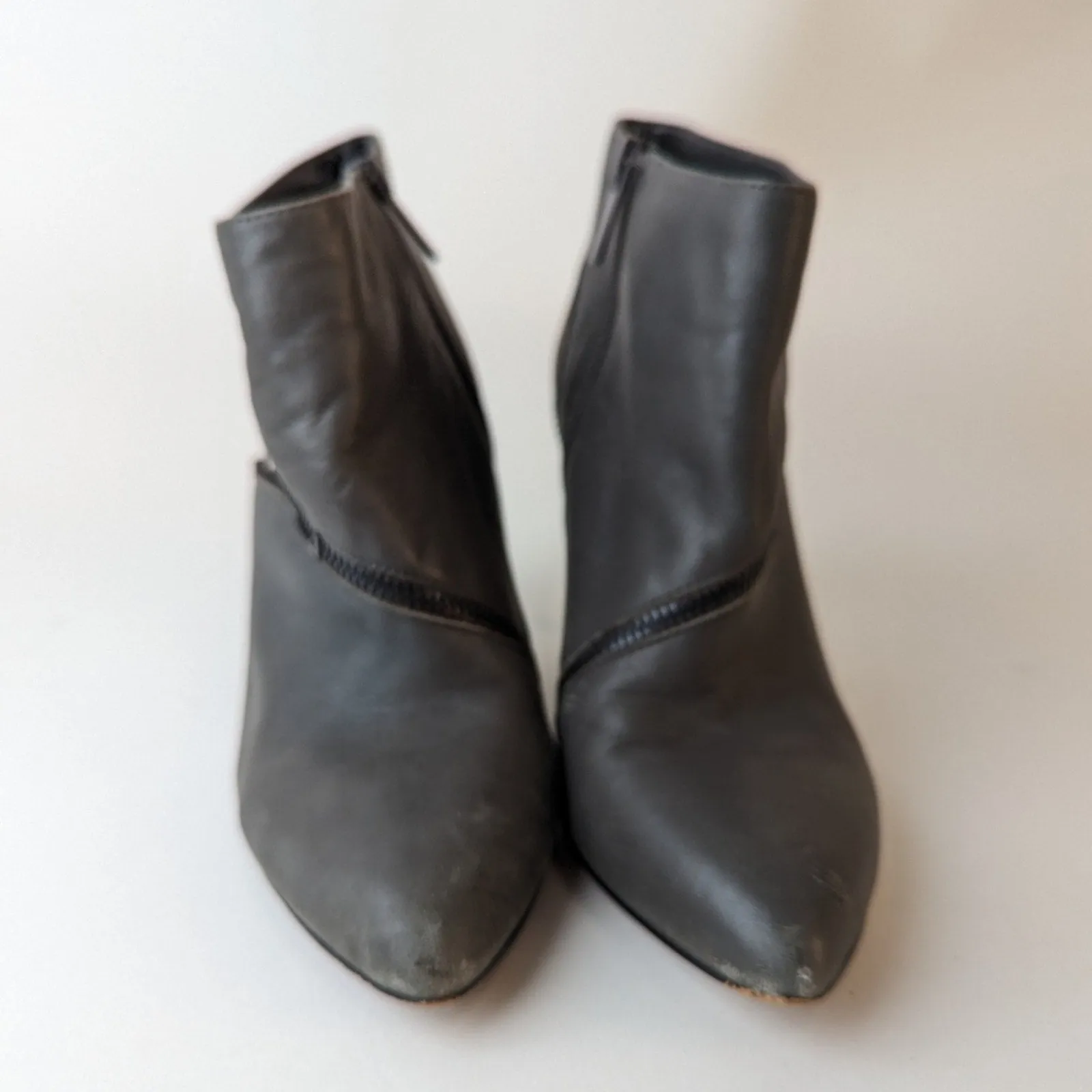 Saks Fifth Avenue Red Heeled Booties / 8.5