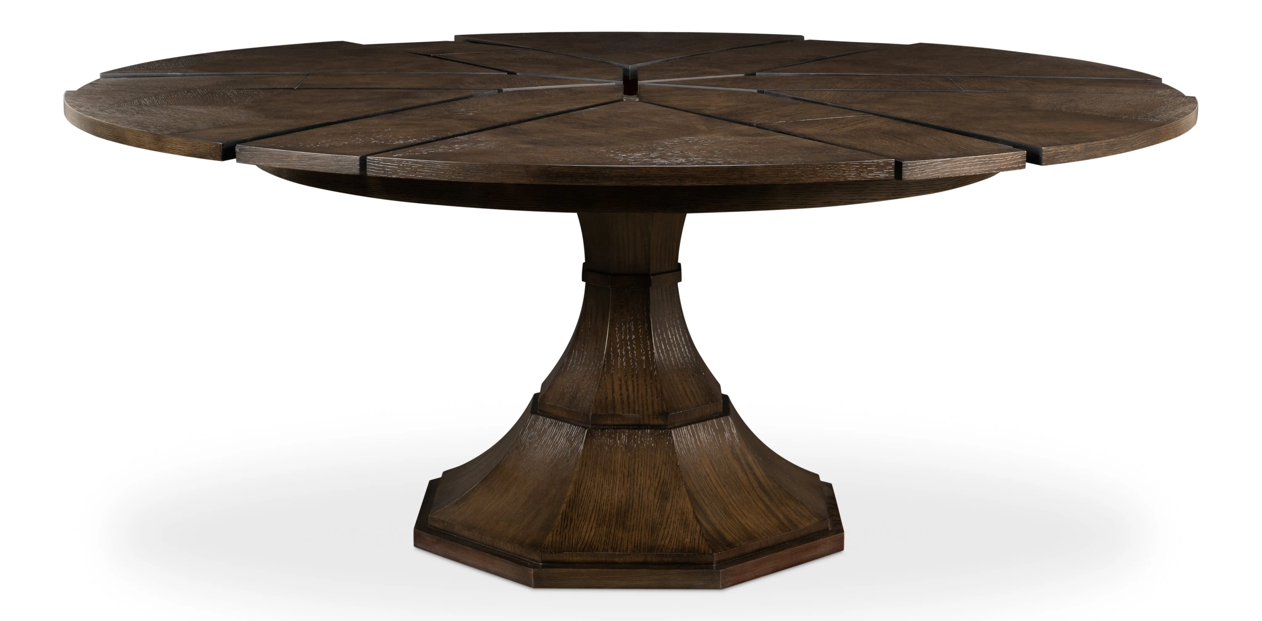 Sarreid - Giselle Jupe Dining Tbl Lg Artisan Grey - Grey - Transitional