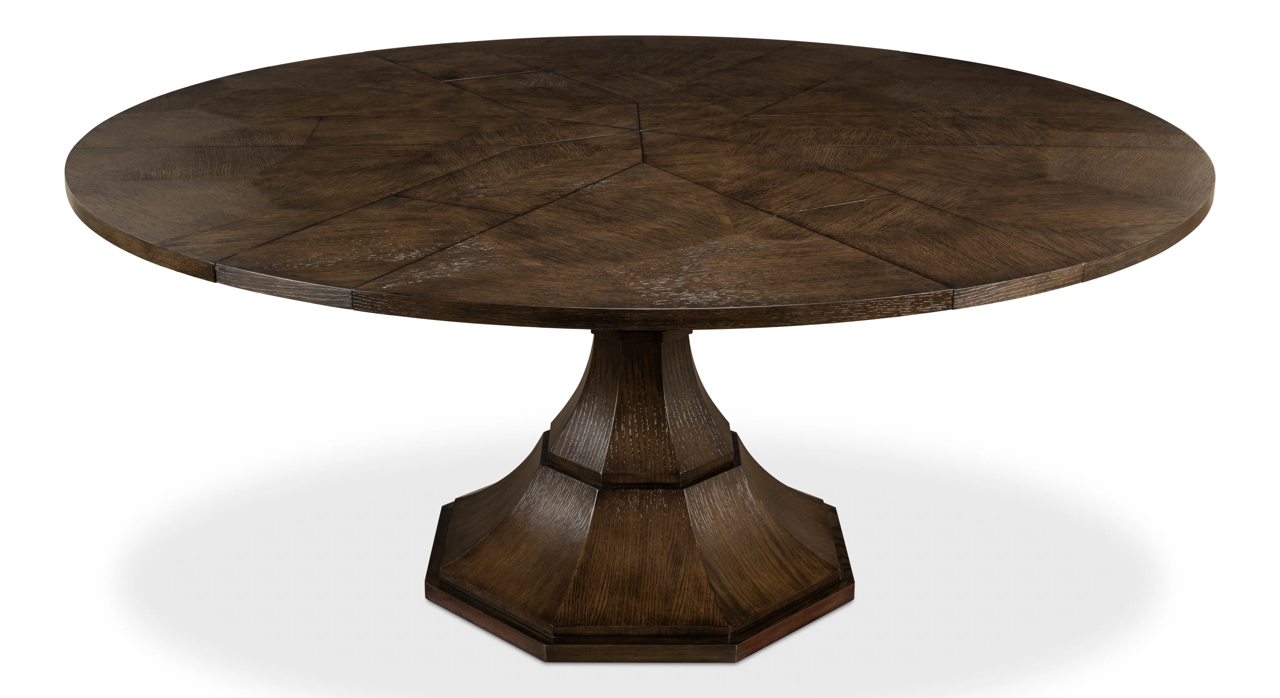 Sarreid - Giselle Jupe Dining Tbl Lg Artisan Grey - Grey - Transitional