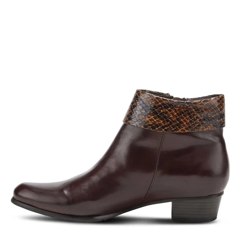 Spring Step Shoes Stockholm Women's Sophisticated and Stylish Leather Ankle Boots