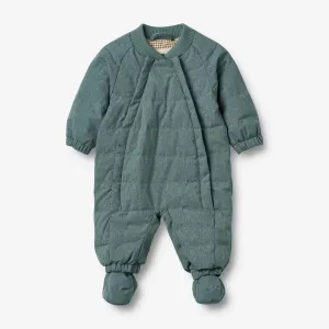 Summer Puffer Baby Suit Nunu - navy melange