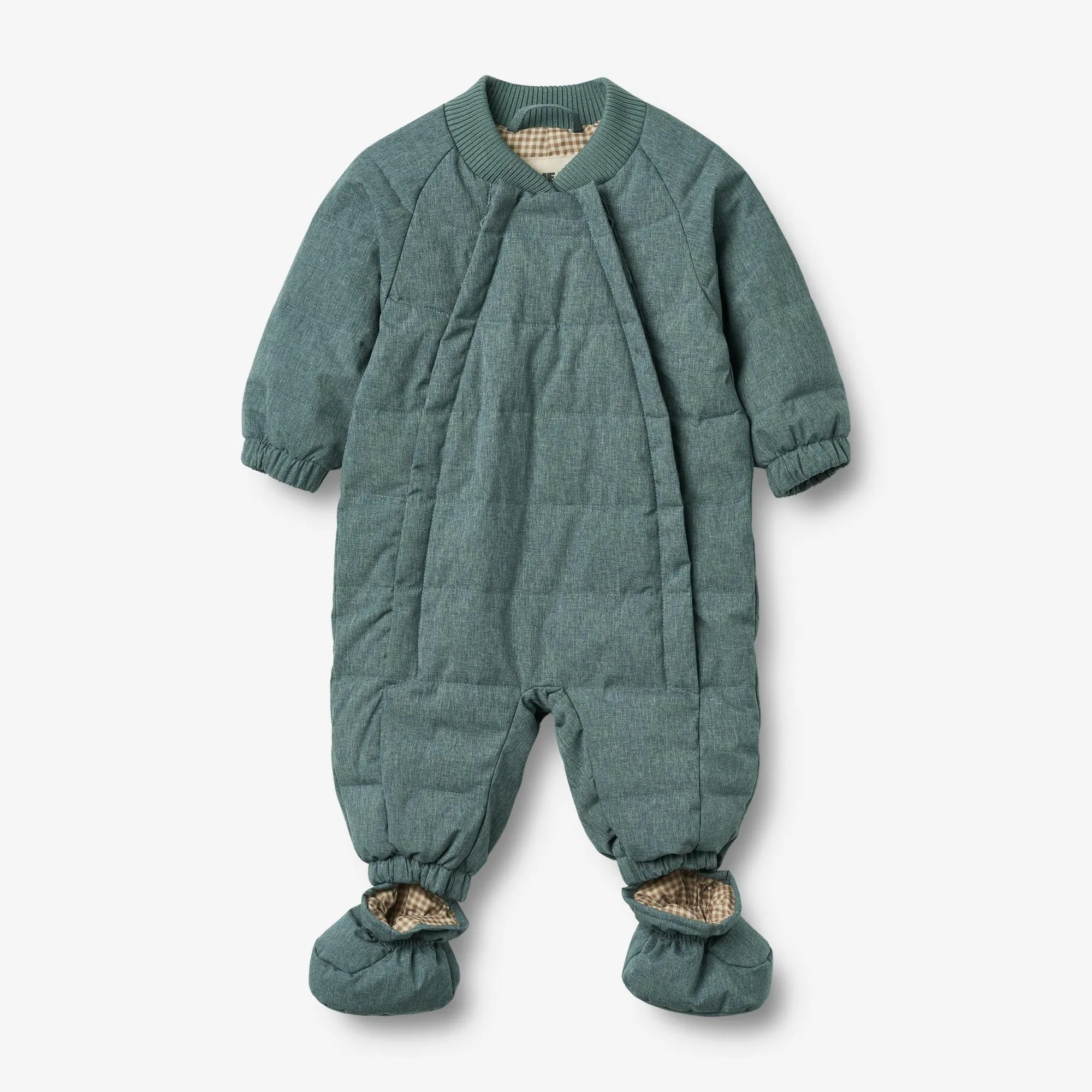 Summer Puffer Baby Suit Nunu - navy melange