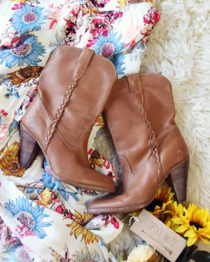 Vintage Braided Booties